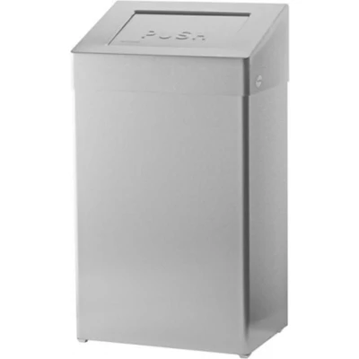 Afbeelding van Afvalbak Dispenser SanTRAL 50L RVS