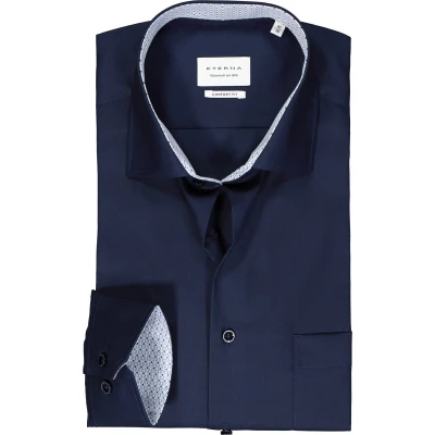 Afbeelding van Eterna Original Comfort FIT Overhemd, Heren, Maat: 47x65, Navy