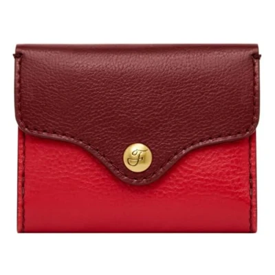 Afbeelding van Fossil Heritage Portemonnee, Dames, Maat: One Size, Red velvet