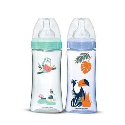 Afbeelding van Dodie Kit Zuigfles Initiatie+ Jongen 330ml 2