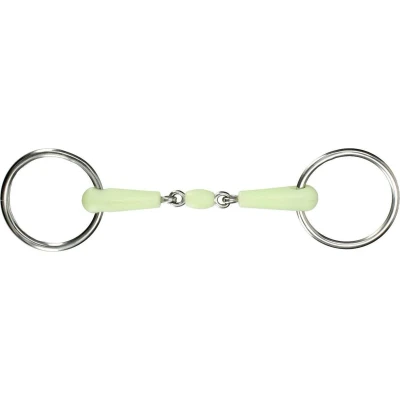 Afbeelding van BR Dubbel Gebroken Watertrens Apple Mouth 18 mm 11,5 1 Kleur Grijs