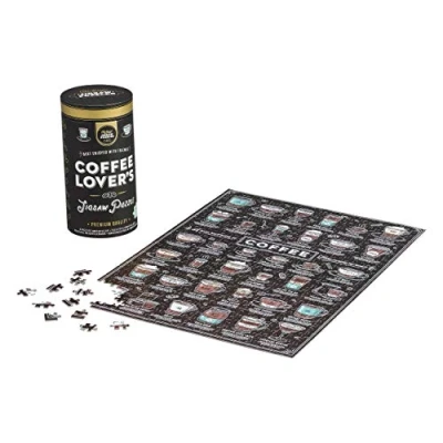 Afbeelding van Ridley&#039;s Games Coffee Lover&#039;s Jigsaw JIG045 Puzzle pour Amateur de café 500 pièces Multicolore