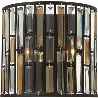 Afbeelding van Hinkley LED Wandlamp Gemma 2X E14 Max 60W Vintage Bronze