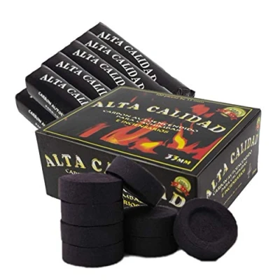 Afbeelding van SFY Pack Charcoal voor waterpijp, waterpijp en wierookvat (100 pillen)