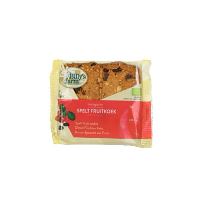 Afbeelding van Billy&#039;S Farm Spelt fruitkoek 50 g