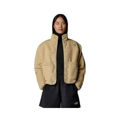 Afbeelding van The North Face Cragmont Jacket Fleecejas, Dames, Maat: XL, Khaki stone