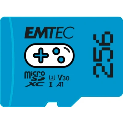 Afbeelding van Emtec ECMSDM256GXCU3G flashgeheugen 256 GB MicroSDXC UHS I