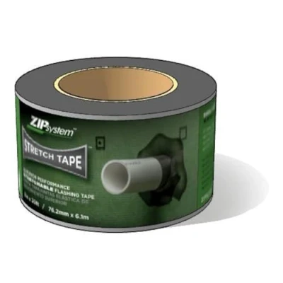 Afbeelding van Huber ZIP System Stretchband 7,6 x 50 m, zelfklevend, flexibel knipperend voor deuren, ramen