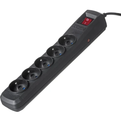 Afbeelding van Stopcontactenstrip 5 Tomas met Interruptor Activejet ACP 5GN (5 m)