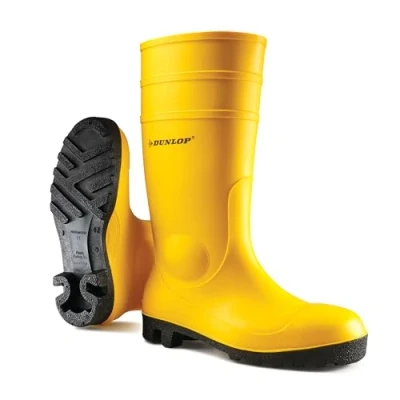 Afbeelding van DUNLOP Protomastor rubber laarzen S5, geel 40