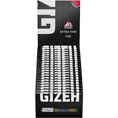 Afbeelding van Gizeh Extra Fine Magneet Sigarettenpapier Papers 60x (3 dozen)
