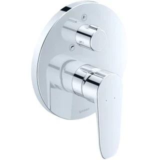Afbeelding van Duravit b 1 afbouwdeel voor badmengkraan met omstel 17cm chroom b15210018010