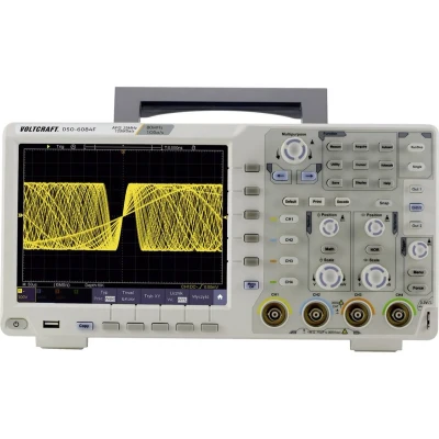 Afbeelding van VOLTCRAFT DSO 6084F Digitale oscilloscoop 80 MHz 4 kanaals 1 GSa/s 40000 kpts 8 Bit Digitaal geheugen (DSO), Functiegen