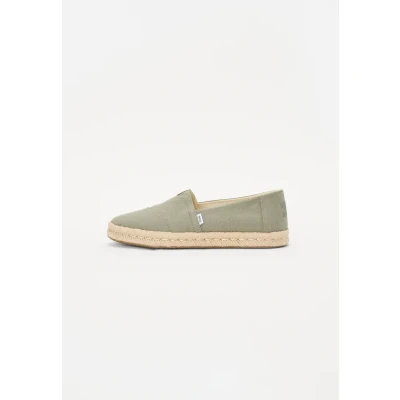 Afbeelding van TOMS Alpargata ROPE Espadrilles, Dames, Maat: 36.5, Olive Textiel