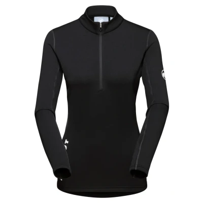 Afbeelding van Mammut Aenergy ML HALF ZIP PULL Longsleeve, Dames, Maat: Large, Black