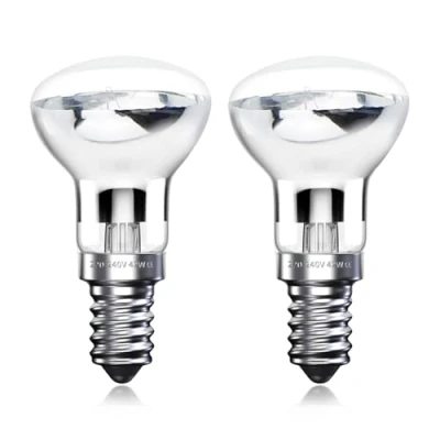 Afbeelding van Klarlight 2x e14 42W lavalamp gloeilamp (40 watts), dimbare SES reflectorlamp, lavalamp, warmwit 2800K, R39 spot, reflectorlamp