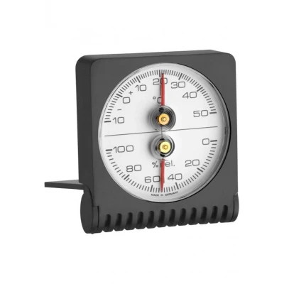 Afbeelding van TFA Dostmann 7601 Thermo en hygrometer Zwart