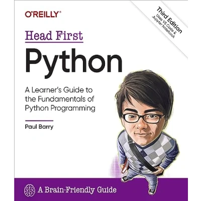 Afbeelding van Head First Python: a Learner&#039;s Guide to the Fundamentals of Python Programming, Brain Friendly