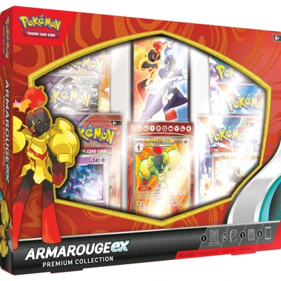 Afbeelding van Pokemon TCG Scarlet &amp; Violet Paldean Fates Premium Collection Armarouge EX