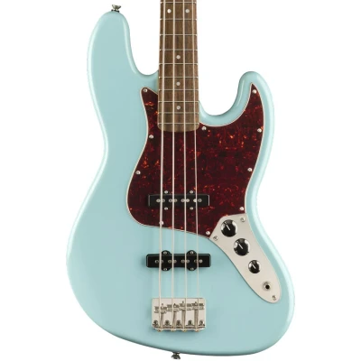 Afbeelding van Squier Classic Vibe 60s Jazz Bass Daphne Blue