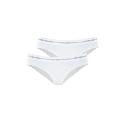 Afbeelding van Copenhagen Studios 2 PACK Slip, Dames, Maat: XS, X white