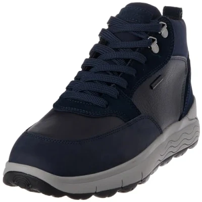 Afbeelding van Geox Heren U SPHERICA 4X4 B ABX enkellaars, marineblauw, 46 EU, Navy, EU