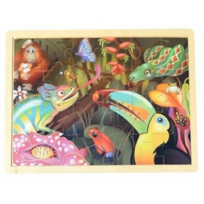 Afbeelding van Simply For Kids Houten Puzzel Regenwoud