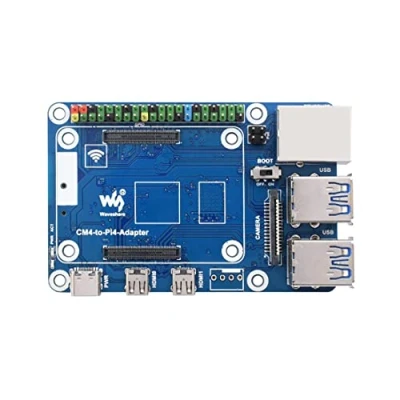 Afbeelding van Coolwell CM4 naar Pi 4B adapter voor Raspberry Pi, gebruik om het originele apparaat van de 4B, alternatieve oplossing te reproduceren
