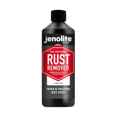 Afbeelding van JENOLITE Originele roestverwijderaar Vloeistof ROESTBEHANDELING Snelwerkende Verwijdert roest terug tot blank metaal 500g
