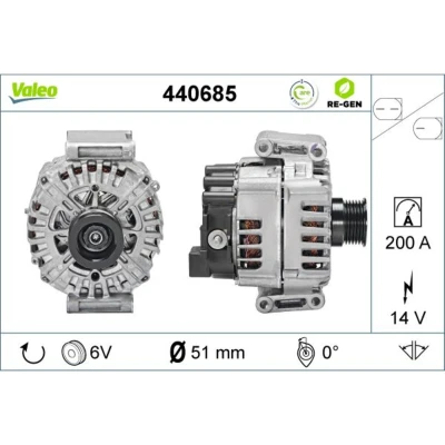 Afbeelding van Valeo Alternator/Dynamo 440685