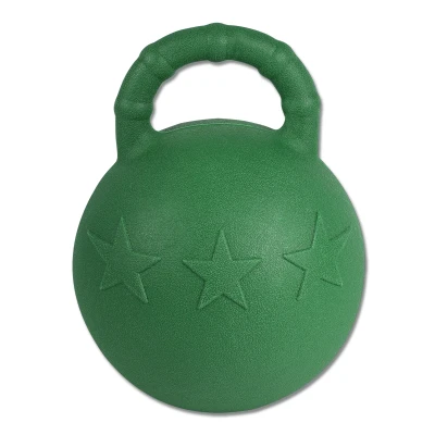 Afbeelding van RelaxPets Funbal Speelbal Paard &amp; Hond Diervriendelijk en Veilig Speelgoed 25 CM Groen