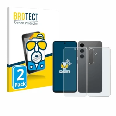 Afbeelding van BROTECT Screenprotector voor Samsung Galaxy S24 FE (Voor+Achter) Folie Beschermfolie matte (2 Stuks)
