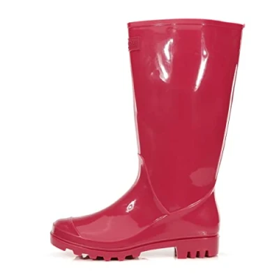 Afbeelding van Regatta Vrouwen Wenlock &#039;PVC Waterdichte Eva Voetbed Wandelen Wellington Laarzen Regen, Donkere Cerise, 41 EU