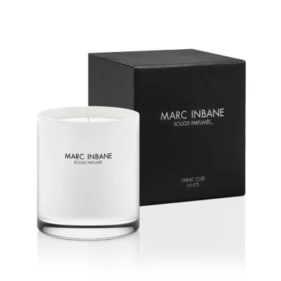 Afbeelding van MARC INBANE Bougie Parfumée Tabac Cuir White