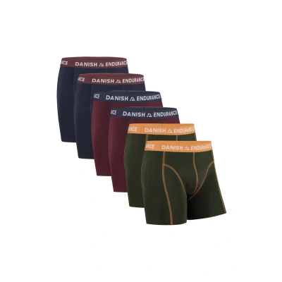 Afbeelding van Danish Endurance Classic Trunks 6 PACK Onderbroeken multicoloured, Heren, Maat: 3XL, Multi coloured