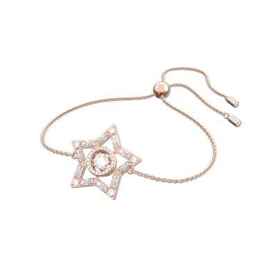 Afbeelding van Swarovski Dames Armband Metaal Roségoudkleurig