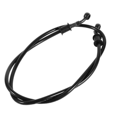 Afbeelding van Keenso Remslang voor motorfiets, 500 mm 1200 mm, gevlochten olieslang, staal, rem en koppeling, remleiding de meeste fietsen, enduro, motorcross (500 zwart)