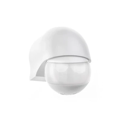 Afbeelding van HUBER MOTION 3 infrarood bewegingsmelder 180 binnen/buiten IP44 I 230V LED geschikt, horizontaal/verticaal verstelbaar, wit