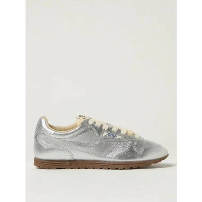 Afbeelding van Comfortable Leather and Fabric Low Top Sneakers for Everyday Wear