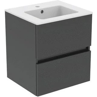 Afbeelding van Il wastafelonderkast tiempo 500x440x550mm corpus grijs wand r0571ti