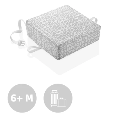 Afbeelding van Babyjem Stoelverhoger Booster EasyClean Square Grey