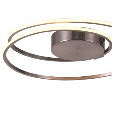 Afbeelding van Freelight Plafondlamp Ophelia rond mat chroom