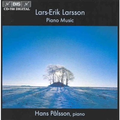 Afbeelding van Hans Palsson Piano Music (CD)