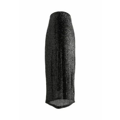 Afbeelding van Next Maternity Sequin Regular FIT Maxirok, Dames, Maat: 36, Black