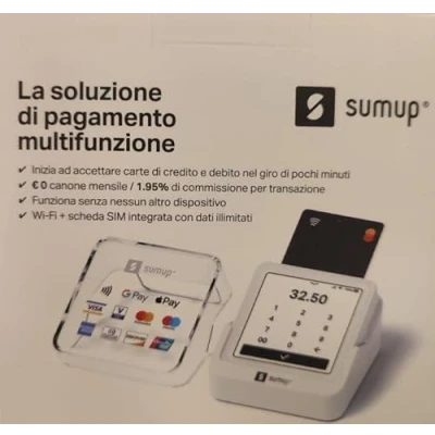 Afbeelding van SumUp Solo smart card reader Wi Fi + 4G Wit