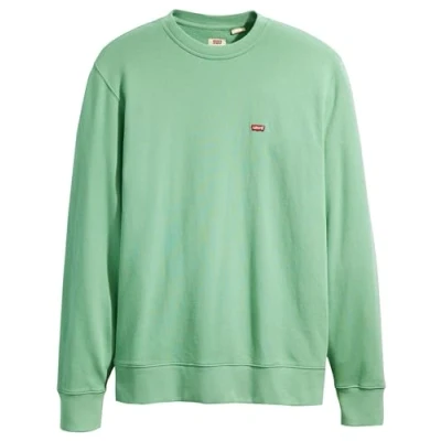 Afbeelding van Levi&#039;s Vintage Sweater Mid Groen maat XXL Heren Trui met Regular fit Pasvorm Polyester