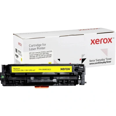 Afbeelding van Xerox Toner vervangt HP, Canon 304A, CC532A, CRG 118Y Compatibel Geel 2800 bladzijden Everyday™ 006R03823