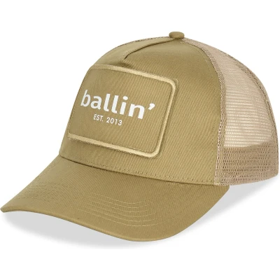 Afbeelding van Ballin Est. 2013 Petten Trucker Cap Beige