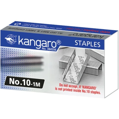 Afbeelding van Kangaro nietjes No.10 5 mm RVS zilver 1000 stuks K 7510028