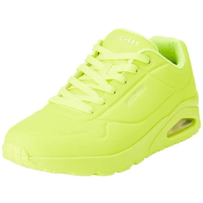 Afbeelding van Skechers Uno Stand on Air Sneakers voor heren, Durabuck Trim vijl, 42 EU